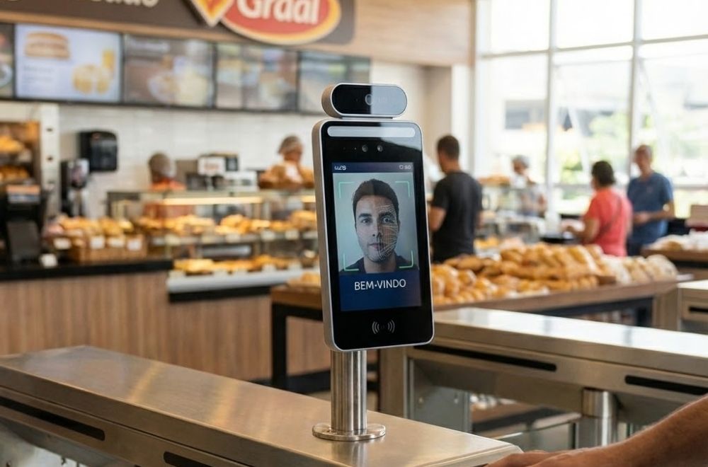 Catraca expedidora de comandas da Meta Distribuidora